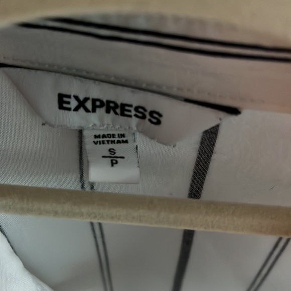 Express Striped Shirt Dress Small - Picture 5 of 5